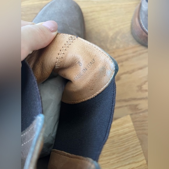 Represent Brown Suede Mens Chelsea Boots, Size 41 EU - Picture 5 of 5